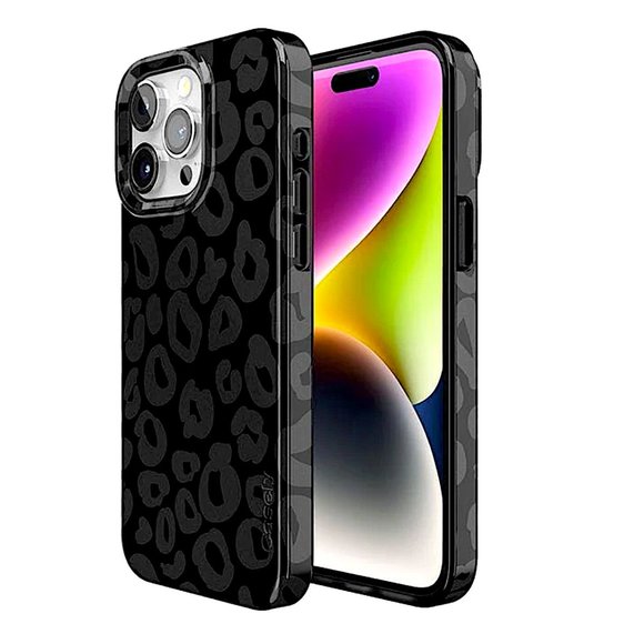 NWT Casely BLACK LEOPARD iPhone 15 Pro Max Phone Case - Picture 2 of 8